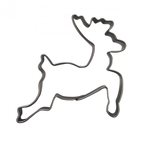 Springender Hirsch