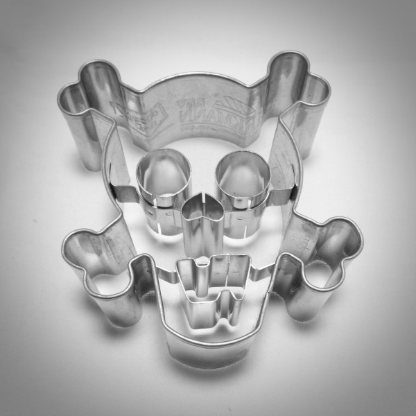 Ausstechform Totenkopf
