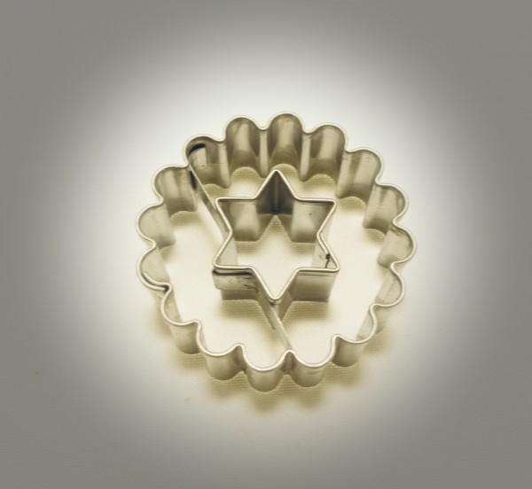 Rosette mit Stern