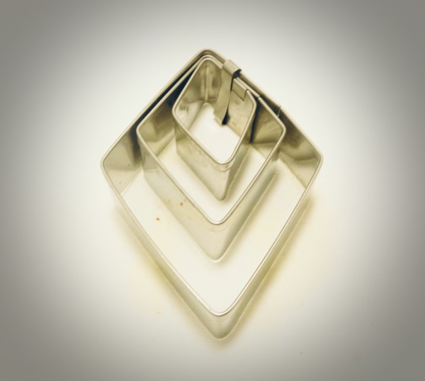Terrassen Rhombus glatt