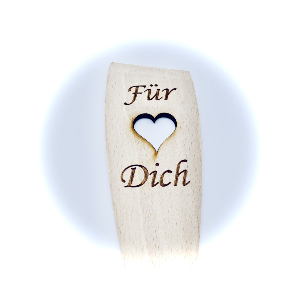 Pfannenwender "Für Dich"